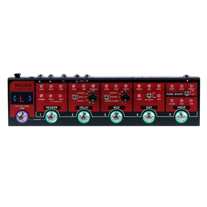 Mooer Red Truck Multi Effects Guitar Pedal