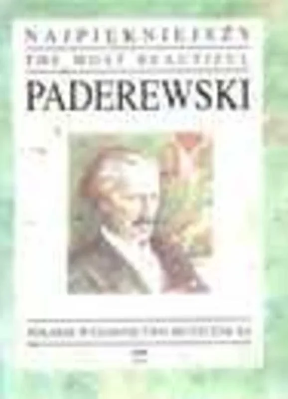 Most Beautiful Paderewski (Softcover Book)