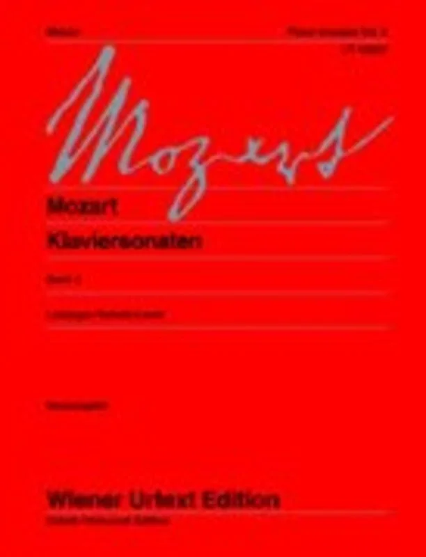 Mozart – Sonatas Book 2 Urtext (Softcover Book)