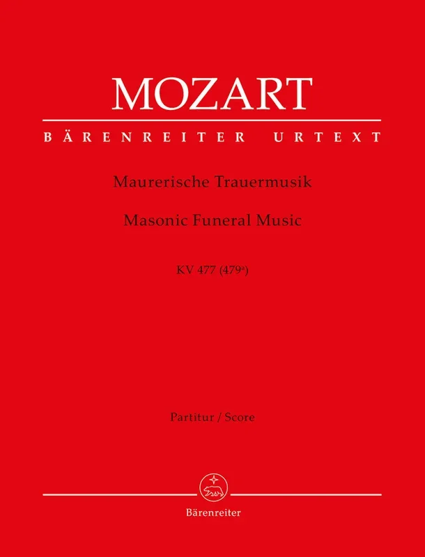 Mozart: Masonic Funeral Music, K. 477 (479a)