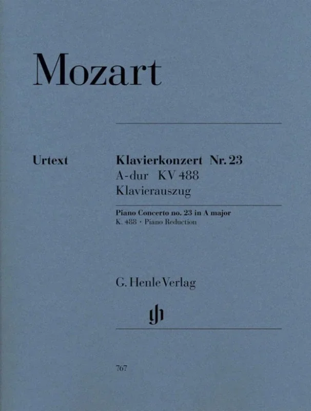 Mozart: Piano Concerto in A Major K 488 for 2 Pianos 4 Hands