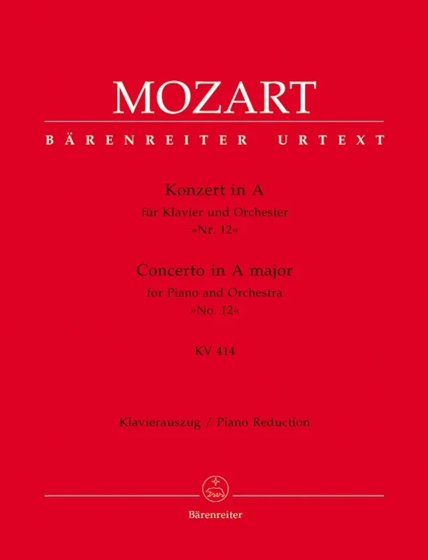 Mozart: Piano Concerto No. 12 in A Major, K. 414