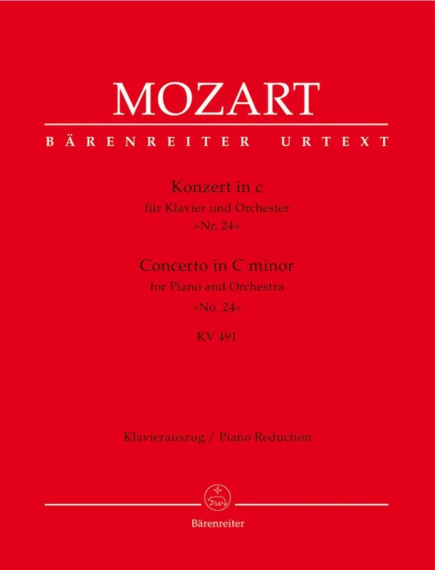 Mozart: Piano Concerto No 24 K491 – 2 Pianos 4 Hands