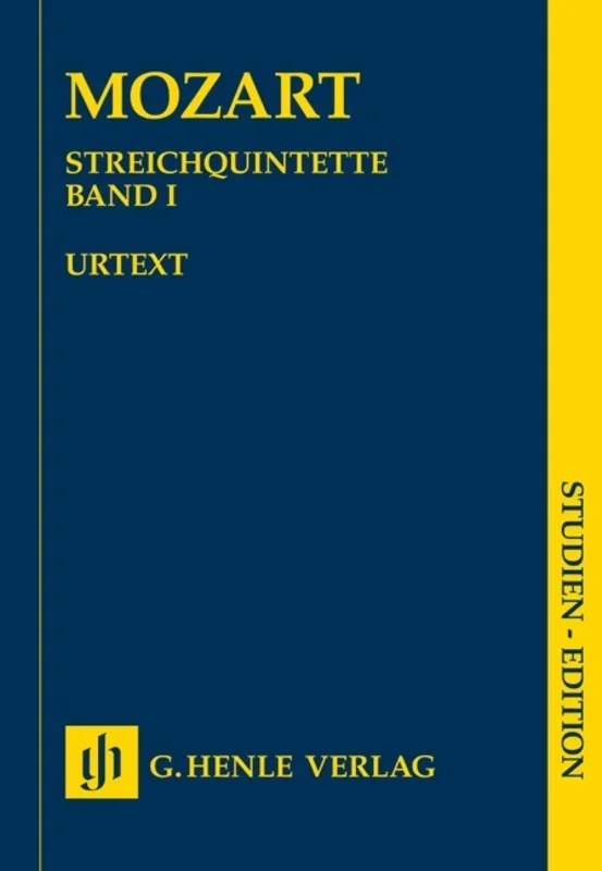 Mozart: String Quintets Volume 1 Study Score