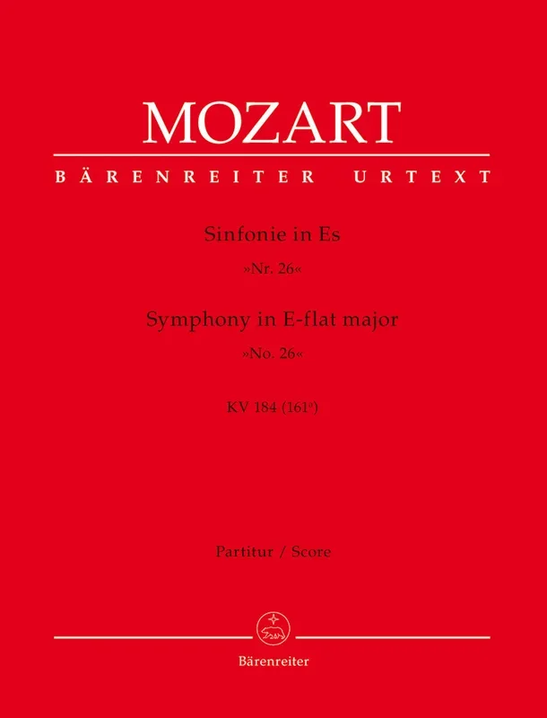 Mozart: Symphony No. 26 in E-flat Major, K. 184 (166a)