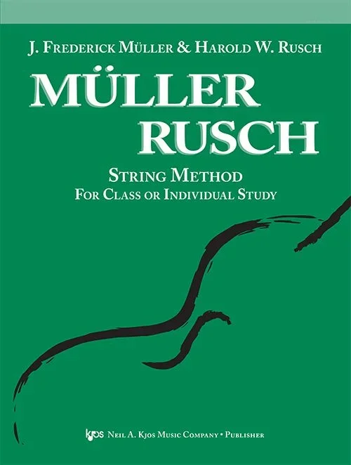 Müller-Rusch String Method Book 1 – Conductor Score/Piano Acc.