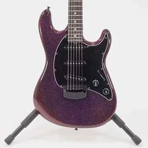 Music Man Cutlass HT SSS – Dark Rainbow with Ebony Fingerboard on Figured Roasted Maple Neck
