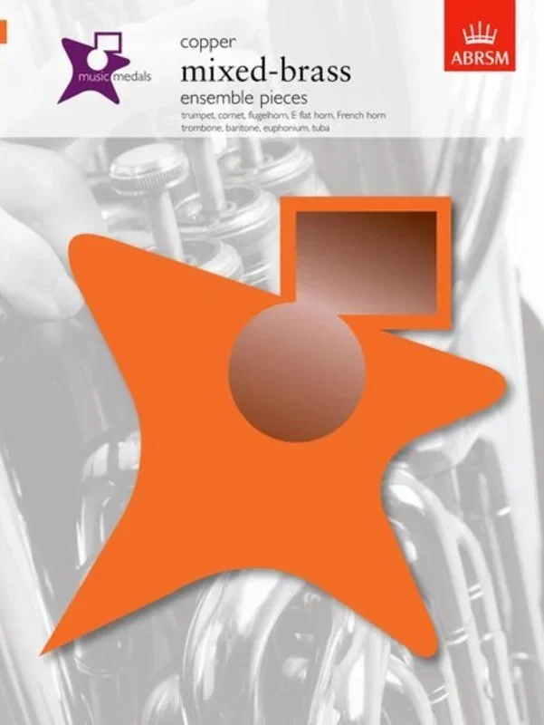 Music Medals Mixed Brass Ensemble Pieces – Copper