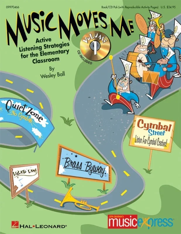 Music Moves Me Book/CD (Softcover Book/CD)