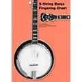 Music Sales 5-String Banjo Fingering Chart Standard