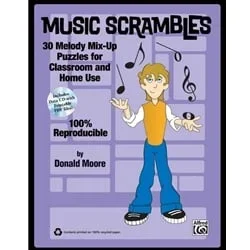 Music Scrambles – Book and Data CD