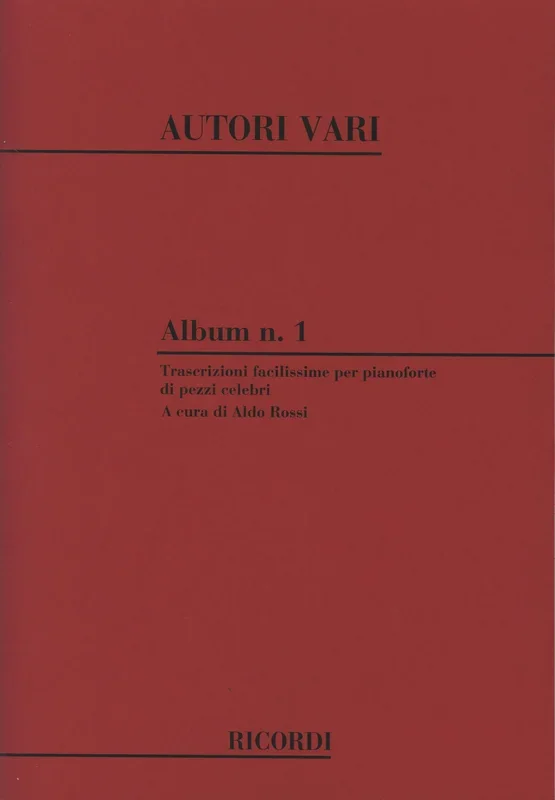 Musical Pearls Album No. 1: Piano Collections