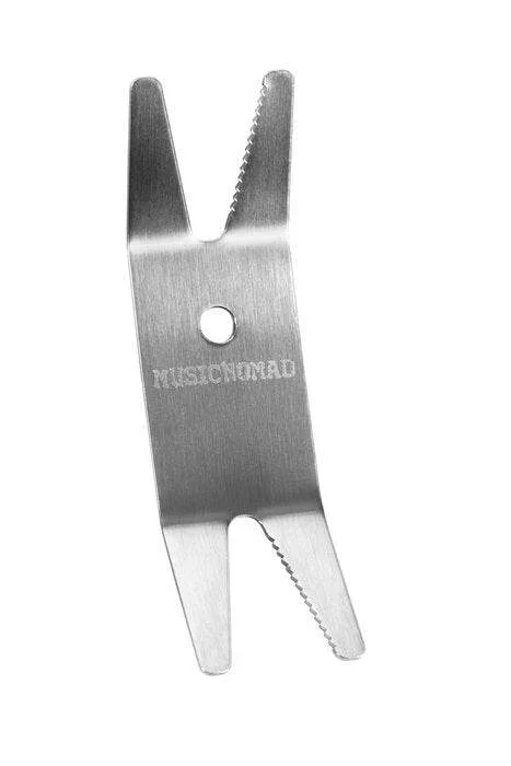 MUSICNOMAD MN224 Premium Spanner Wrench w/ Microfiber Suede Backing