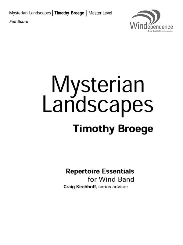 Mysterian Land Score/Parts