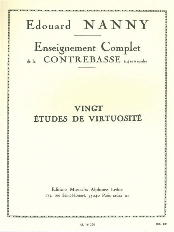 Nanny: 20 Virtuosic Studies