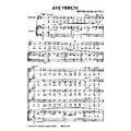 Novello Ave Verum – Op. 2, No. 1 SATB Composed by Edward Elgar Standard