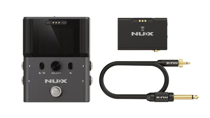 NuX B-8 2.4GHz Pedalboard Wireless System with Tuner and Boost Effect