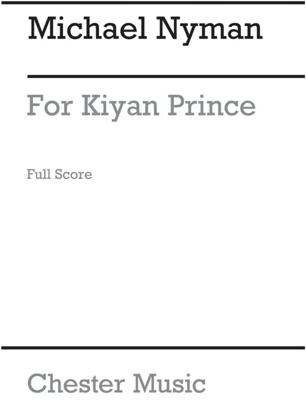 Nyman For Kiyam Prince Score(Archive)