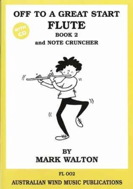 Off to a Great Start for Flute Book 2 and Note Cruncher