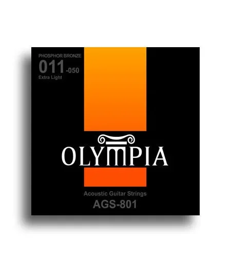 Olympia SQ Series Phosphor Bronze Extra Light Guitar String Set (11-50)