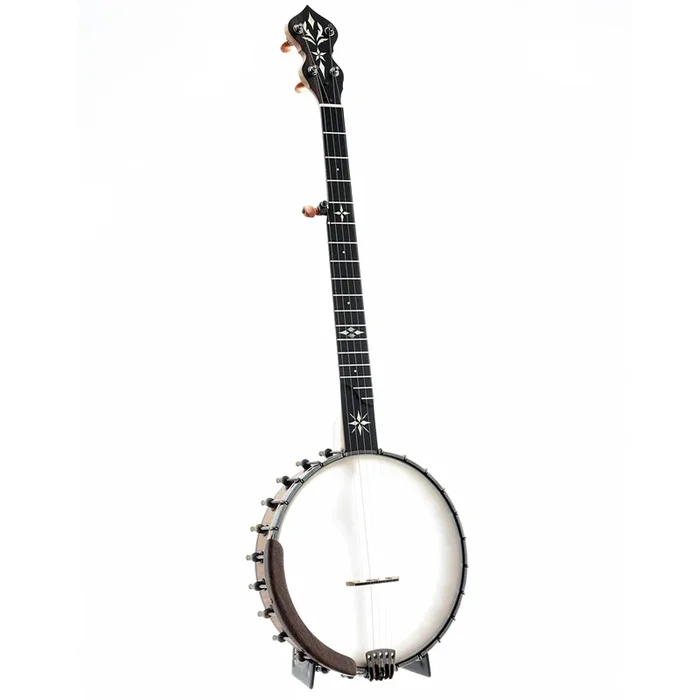 OME North Star Openback Banjo & Case, Curly Maple