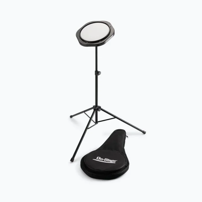 On-Stage Drum Practice Pad with Stand & Bag