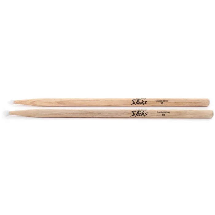 On Stage HN5B Drumsticks 5B Nylon Tip Hickory