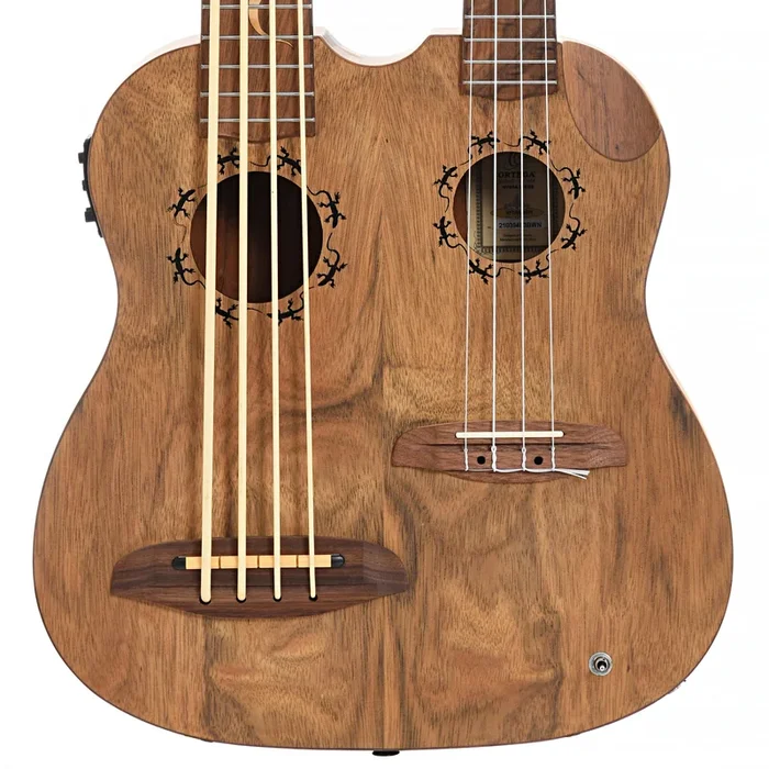 Ortega Custom-Built Series HYDRA-BSTE Tenor-size Double-Neck Bass/Ukulele