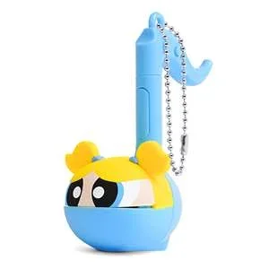 Otamatone Melody Play-Along Synthesizer Keychain – Powerpuff Girls (Bubbles)