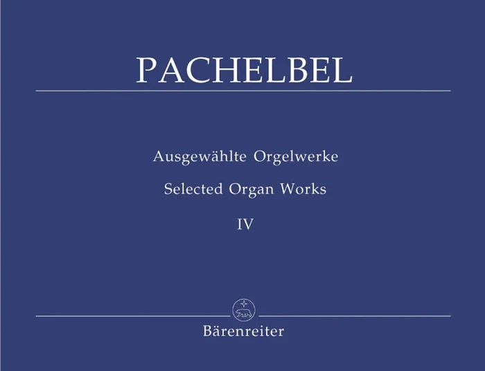 Pachelbel: Selected Organ Works – Volume 4 (7 Chorale Partitas)