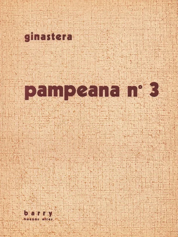 Pampeana No3 Full Sc Book