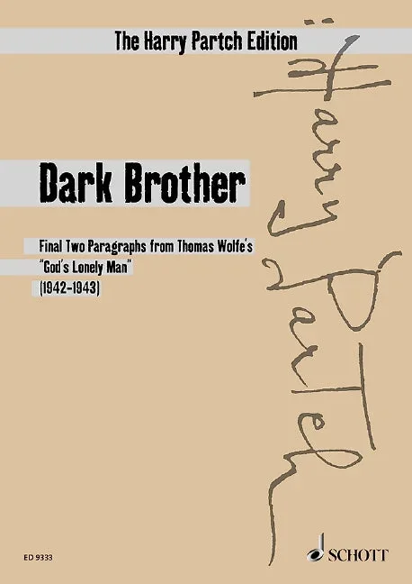 Partch: Dark Brother