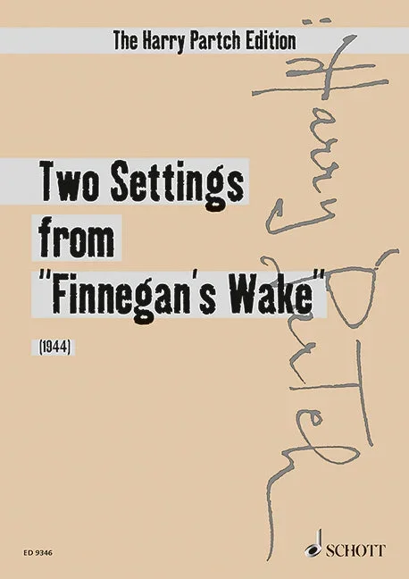 Partch: Two Settings from “Finnegan’s Wake “