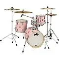 PDP by DW New Yorker 4-Piece Shell Pack With 16″ Bass Drum Pale Rose Sparkle