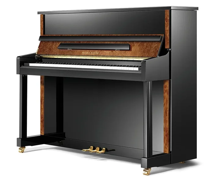 Pearl River 48 ” Two Tone Upright Piano (PE121)