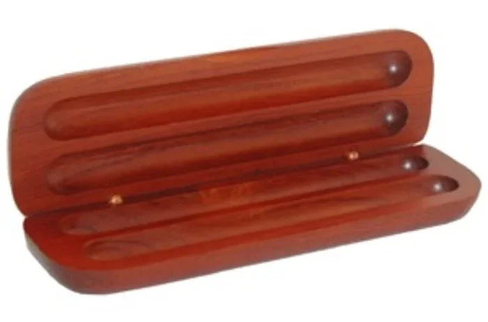 Pen And Pencil Box Rosewood Double