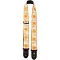 Perri’s 2″ Jaquard Guitar Strap – Gold Suns Golden Suns 39 to 58 in.