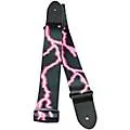 Perri’s 2″ Polyester Guitar Strap Pink Lightning