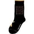Perri’s Metallic Elvis Stage Lights Crew Socks Black/Gold