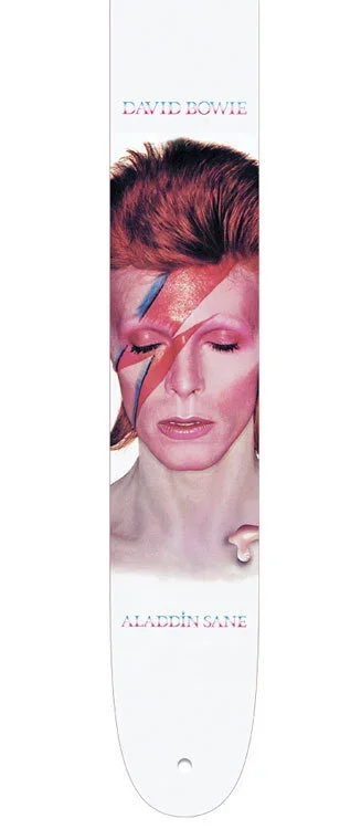 Perris 2.5″ Leather Hi-Res “David Bowie” Licensed Guitar Strap