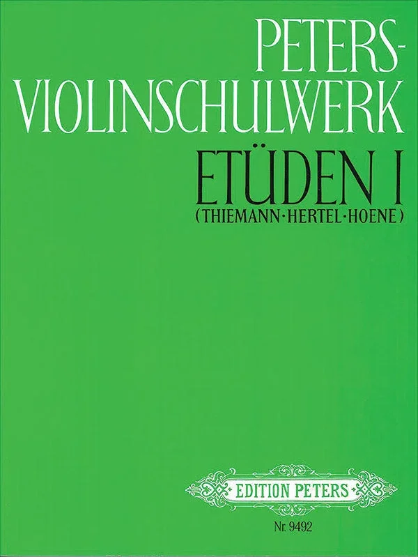 Peters Violin School: Etudes – Volume 1