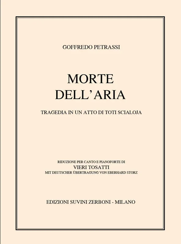 Petrassi: Morte dell’aria