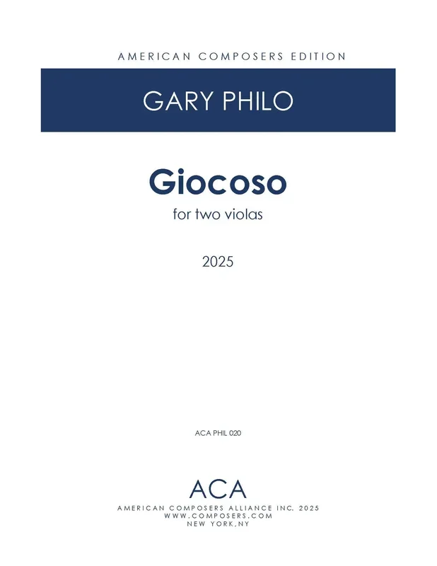 Philo: Giocoso (Version for 2 Violas)