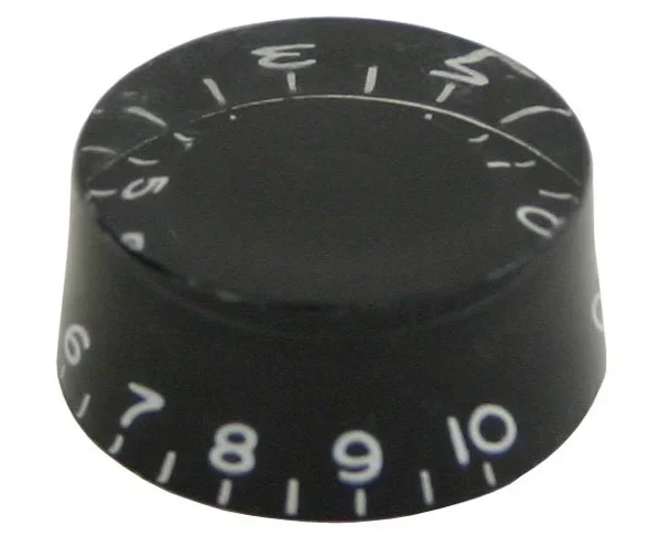 Pickboy Guitar Knob Speed LP Clear Black