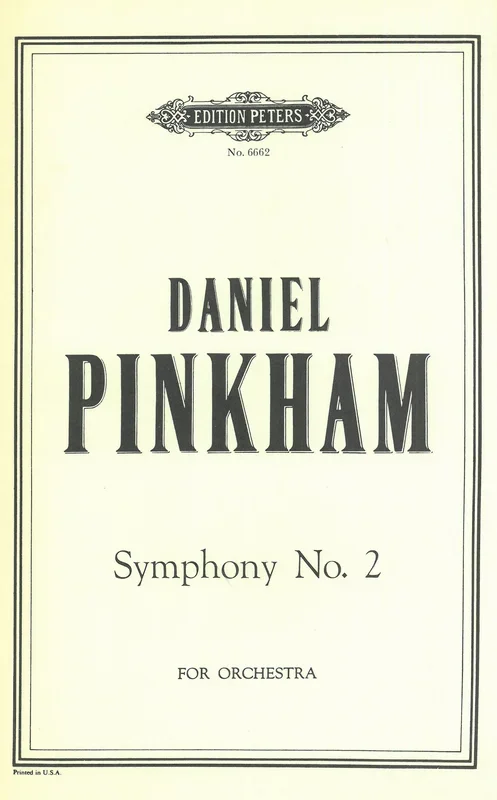 Pinkham: Symphony No. 2