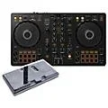 Pioneer DJ DDJ FLX4 and Decksaver Cover Bundle Standard