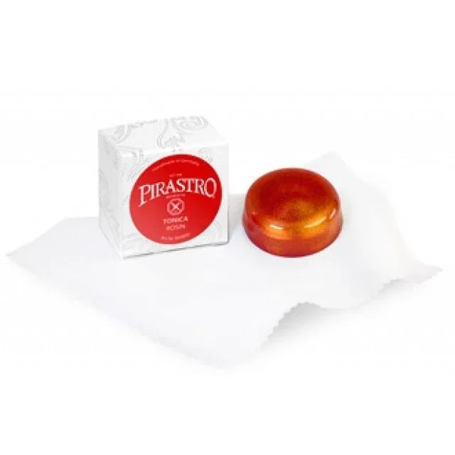 PIRASTRO Tonica Violin and Viola Rosin orange, medium, Made in Germany