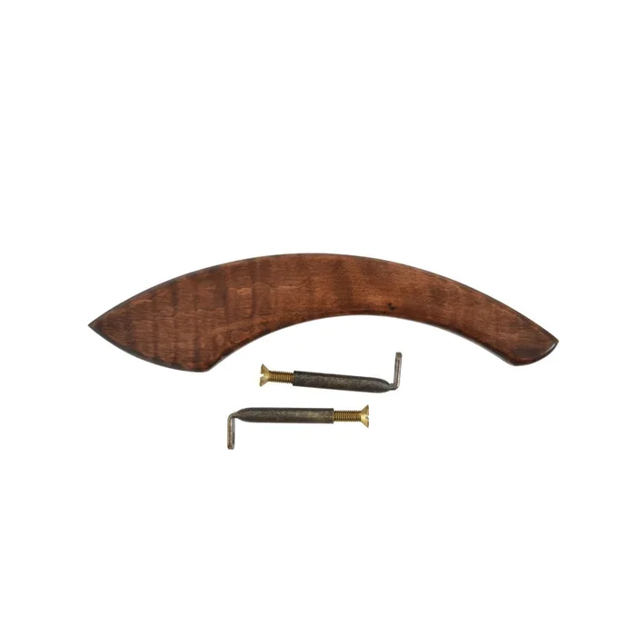 Pisgah Armadillo Banjo Armrest, Curly Maple Stained