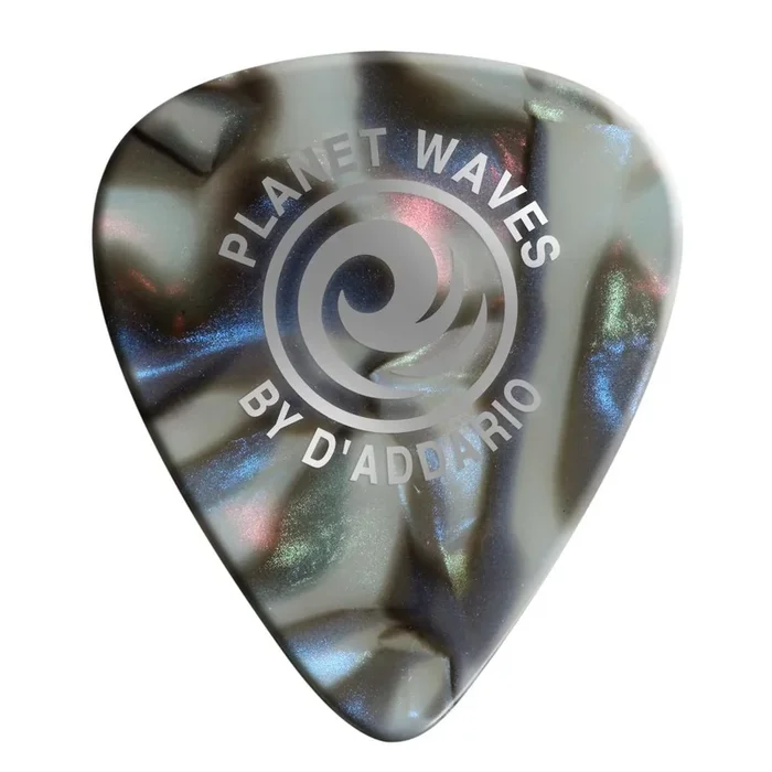 Planet Waves Abalone Celluloid Guitar Picks 10 pack, Medium