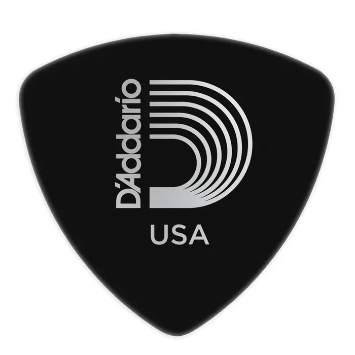 Planet Waves Black Celluloid Guitar Picks, 25 pack, Heavy, Wide Shape